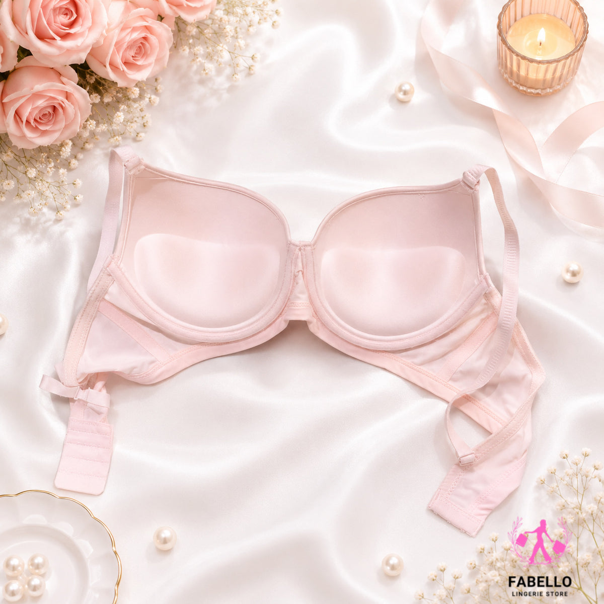 Fabello Light Pushup Bra For Women