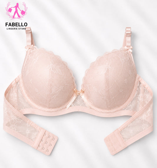 Fabello Women’s Soft Net Bra