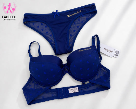 Premium Royal Blue Lingerie Set
