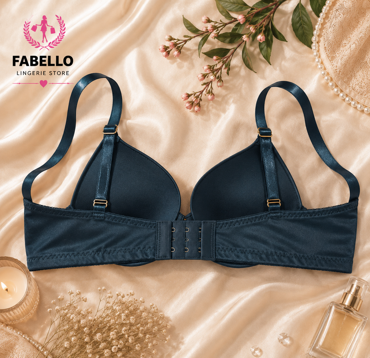 Silk Double Padded Pushup Bra